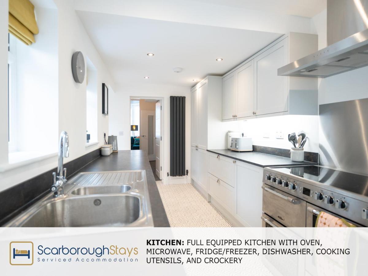 Scarborough Stays - Trafalgar Lodge - 4 Bedroomed House - Free Parking Exteriör bild